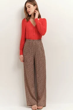 Pulls, Gilets & Sweats^One Step Tarry - Cardigan Reversible Capucine Tricot Ajoure