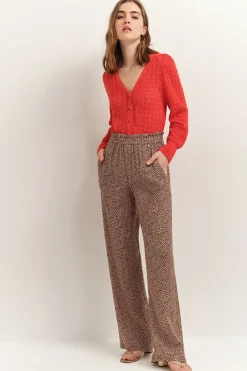 Pulls, Gilets & Sweats^One Step Tarry - Cardigan Reversible Capucine Tricot Ajoure