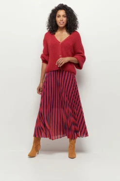 Pulls, Gilets & Sweats^One Step Thom - Cardigan Reversible Fuchsia Tricot