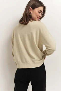 Pulls, Gilets & Sweats^One Step Tracy - Pull Coloris Platine En Tricot Fantaisie