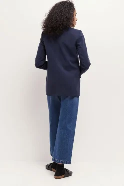 Vestes & Blousons^One Step Valand - Veste De Costume Marine En Lyocell®